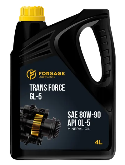 Трансмиссионное масло forsage lubricants trans force gl-5 80w-90