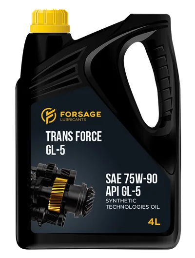Трансмиссионное масло forsage lubricants trans force gl-5 75w-90
