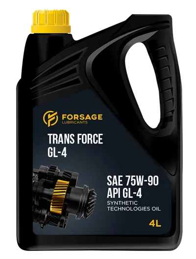 Трансмиссионное масло forsage lubricants trans force gl-4 sae 75w-90