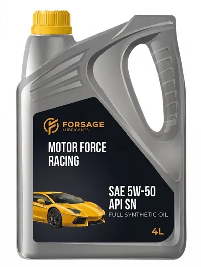 MOTOR FORCE RACING SAE 5W-50, 4 л